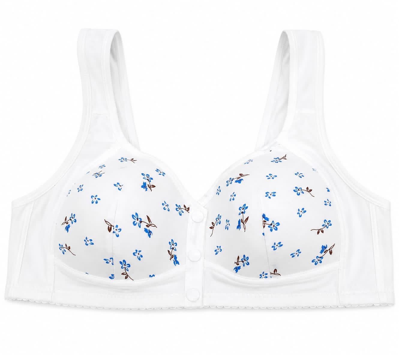 Ladies Doreen Style Front Open Bra – Soft Cotton Full Coverage