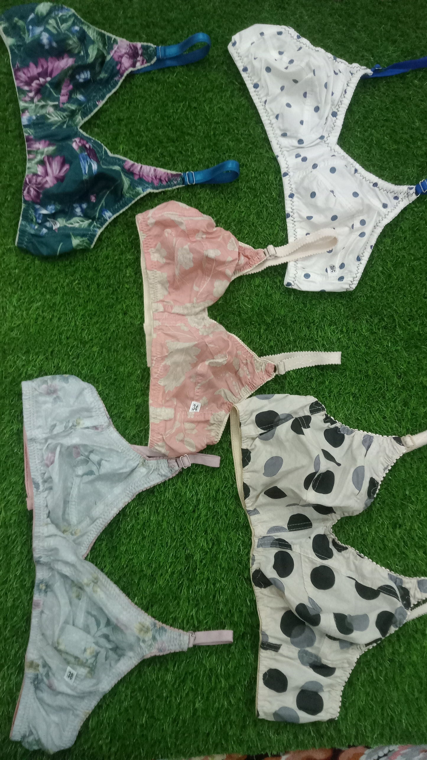Pack of 4 Beautiful and Soft Lawn Bra