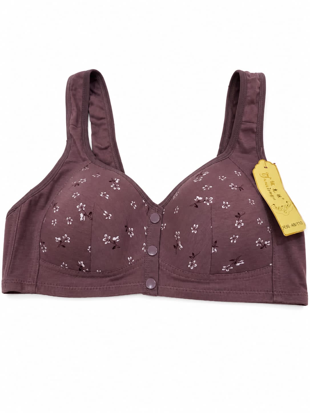 Ladies Doreen Style Front Open Bra – Soft Cotton Full Coverage