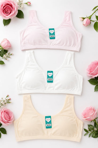 Premium Seamless Cotton Comfort Bra