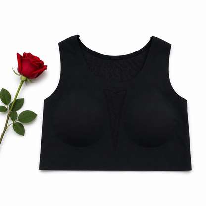 Seamless Wireless Light Padded Tank Bara Soft Stretch Full Coverage Crop Top