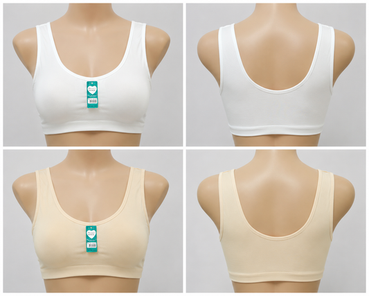 Premium Seamless Cotton Comfort Bra