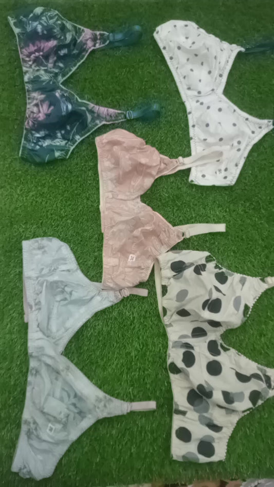 Pack of 4 Beautiful and Soft Lawn Bra